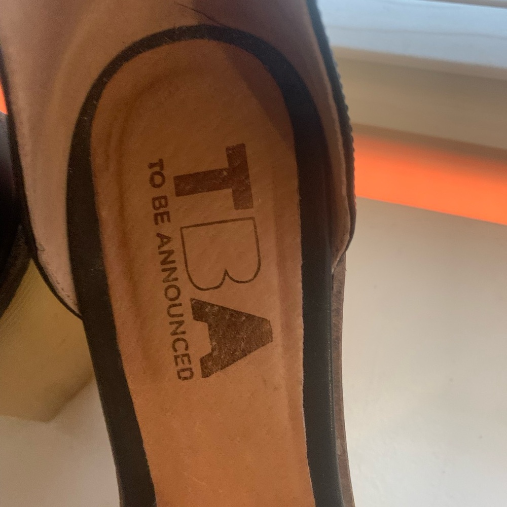 TBA Women's Black Platform Shoes